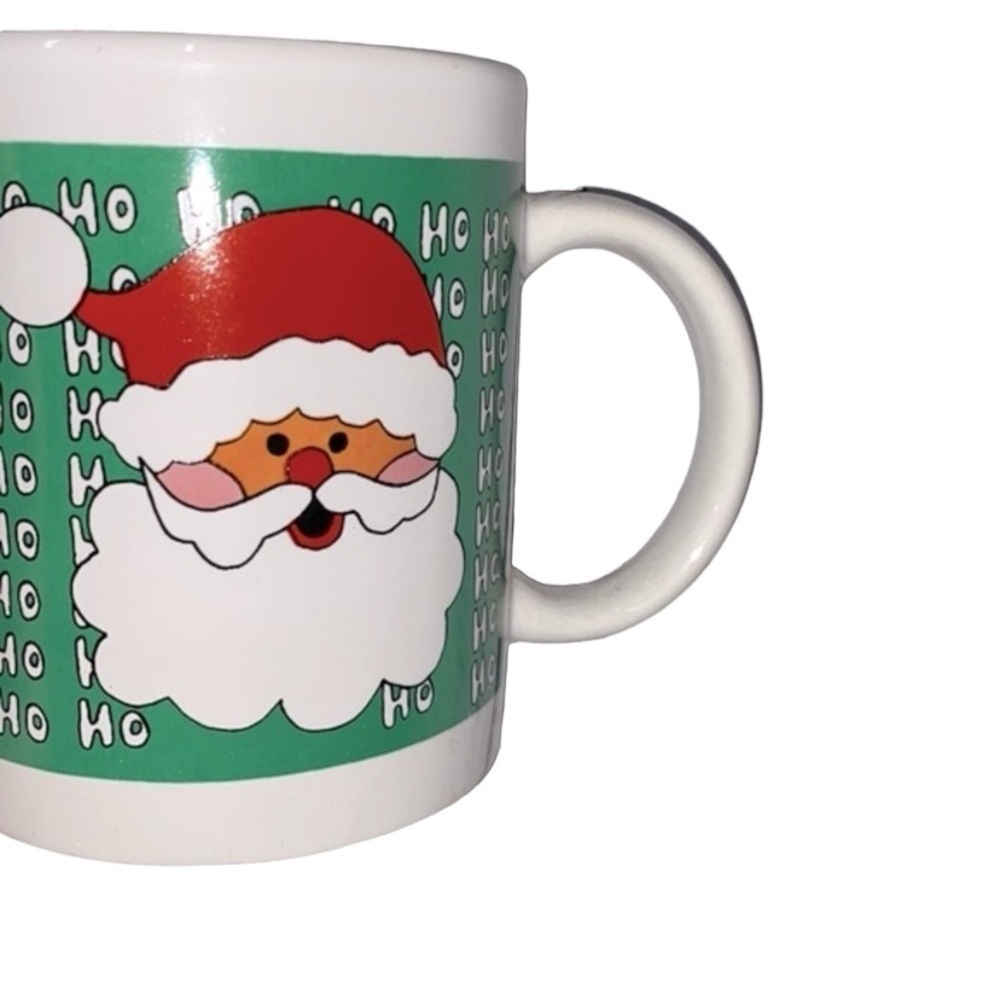 Vintage Santa clause Christmas ceramic coffee/hot cocoa mug